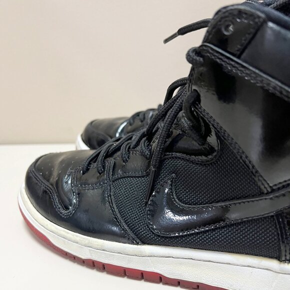 Nike Dunk High SB Men's Size 9.5 Rivals Pack AJ7730-001BRED - Picture 4 of 8